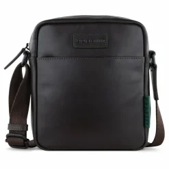 bugatti Umhängetaschen<Clark Umhängetasche Leder 18 cm braun