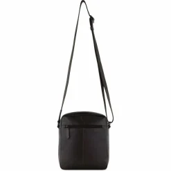 bugatti Umhängetaschen<Clark Umhängetasche Leder 21 cm braun