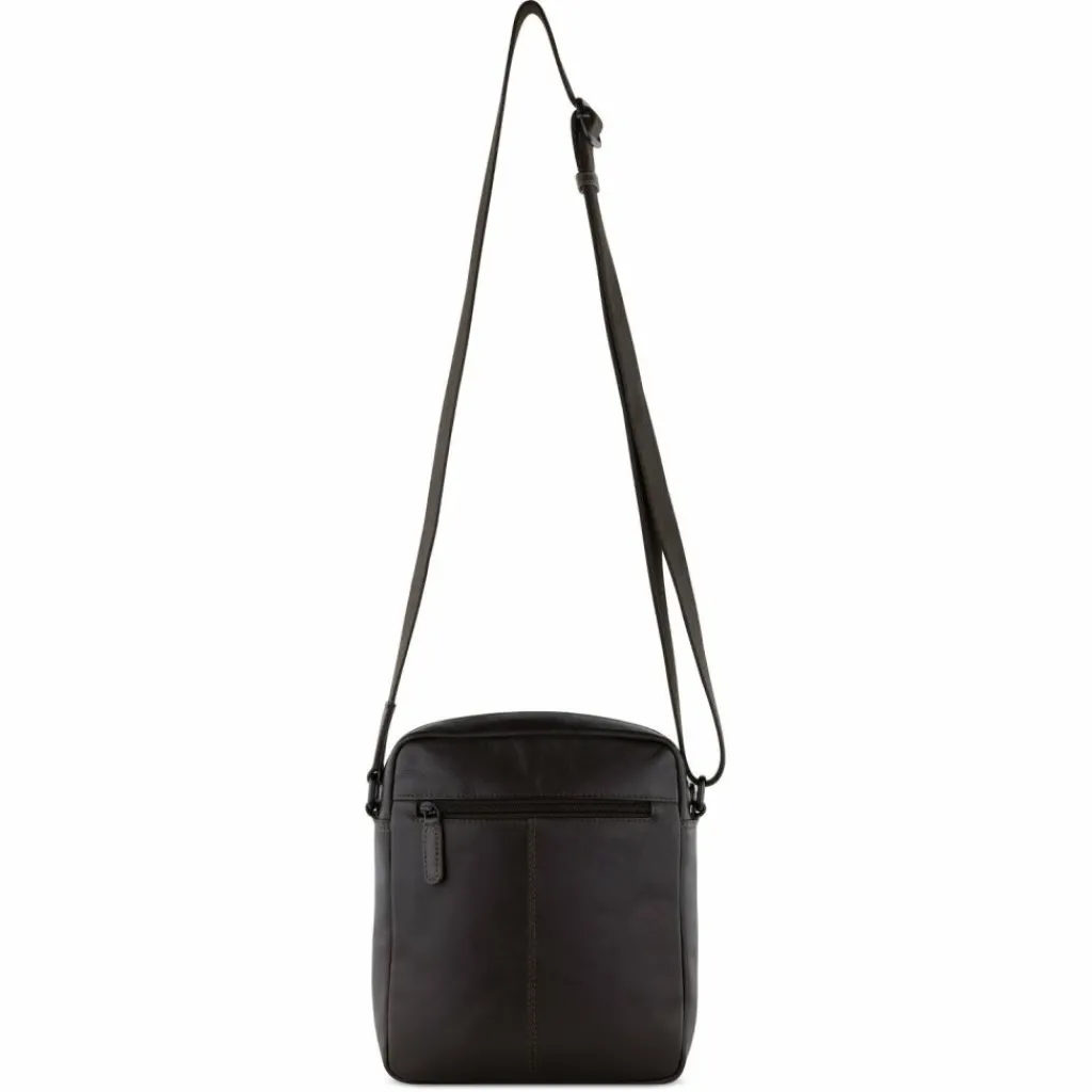 bugatti Umhängetaschen<Clark Umhängetasche Leder 21 cm braun