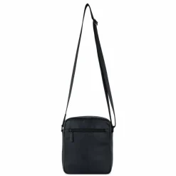 Discount bugatti Clark Umhängetasche Leder 21 cm schwarz
