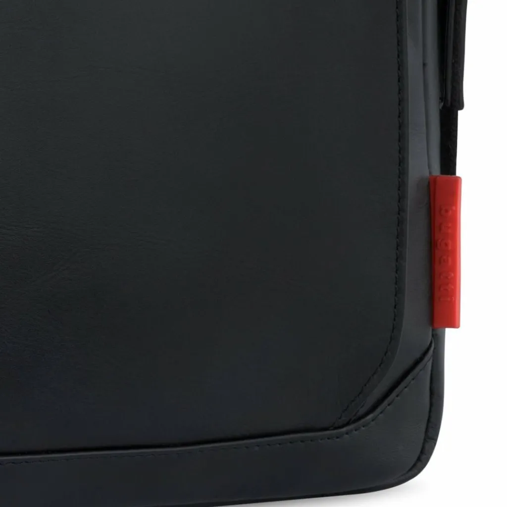 Discount bugatti Clark Umhängetasche Leder 21 cm schwarz