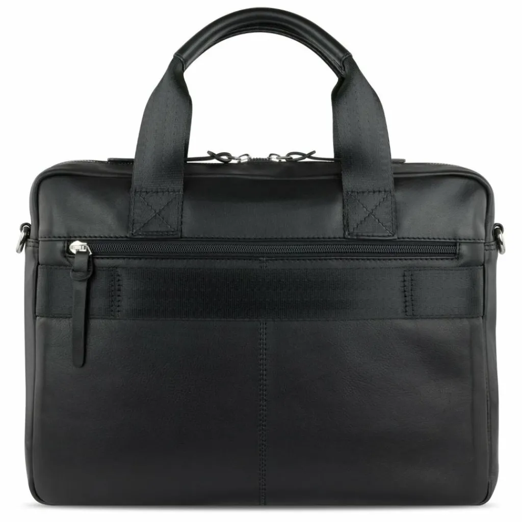 Online bugatti Comet bags Aktentasche Leder 36 cm Laptopfach schwarz