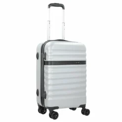 bugatti Hartgepäck Kabinengepäck|4-Rollen Kabinentrolleys<Corium 4-Rollen Kabinentrolley 55 cm silberfarben