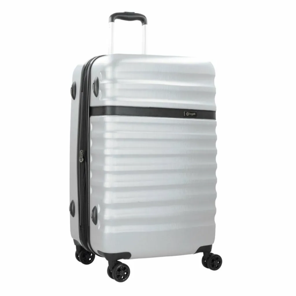 bugatti Koffersets Als Hartgepäck|Koffersets 3-Teilig<Corium 4-Rollen Kofferset 3tlg. silberfarben