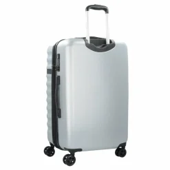 bugatti Koffersets Als Hartgepäck|Koffersets 3-Teilig<Corium 4-Rollen Kofferset 3tlg. silberfarben