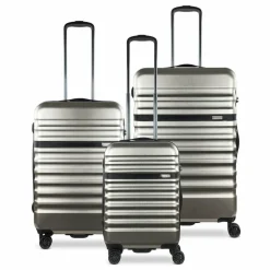 Outlet bugatti Corium 4-Rollen Kofferset 3tlg. gold