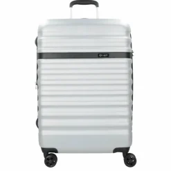 bugatti 4-Rollen Koffer|Hartgepäck<Corium 4-Rollen Trolley 75 cm silberfarben