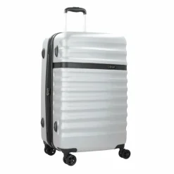 bugatti 4-Rollen Koffer|Hartgepäck<Corium 4-Rollen Trolley 75 cm silberfarben