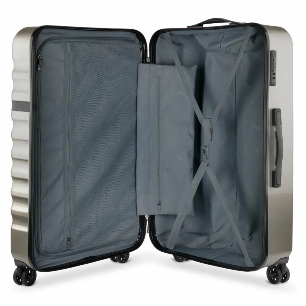 bugatti Hartgepäck|4-Rollen Koffer<Corium 4-Rollen Trolley 75 cm gold