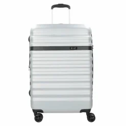 bugatti 4-Rollen Koffer|Hartgepäck<Corium 4-Rollen Trolley 66 cm silberfarben