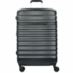 Clearance bugatti Corium 4-Rollen Trolley 75 cm schwarz