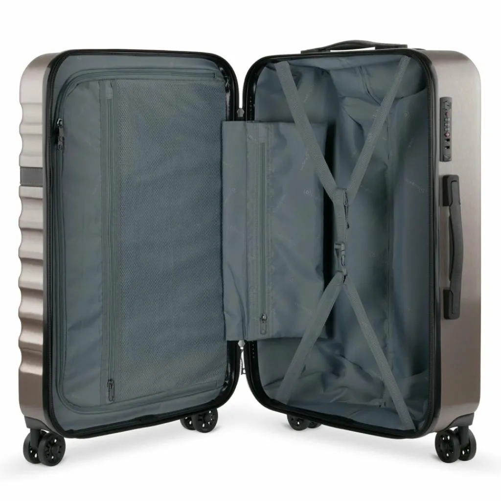 bugatti Hartgepäck|4-Rollen Koffer<Corium 4-Rollen Trolley 66 cm rose