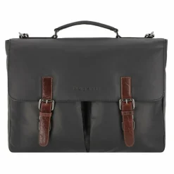 bugatti Laptoptaschen|Aktentaschen<Corso DeLuxe Aktentasche Leder 39 cm Laptopfach schwarz