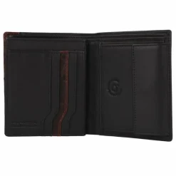 Herren bugatti Corso DeLuxe Geldbörse RFID Schutz Leder 10 cm
