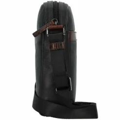 New bugatti Corso DeLuxe Umhängetasche Leder 22 cm schwarz