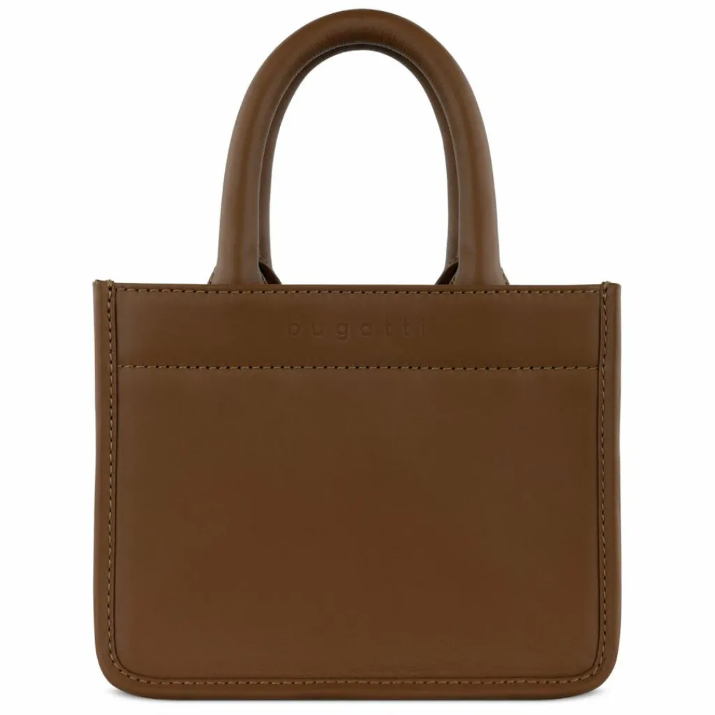 Outlet bugatti Daphne Handtasche Leder 19 cm cognac