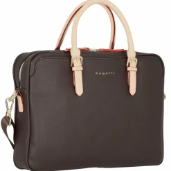 bugatti Laptoptaschen|Aktentaschen<Ella Aktentasche 38 cm Laptopfach dunkelbraun