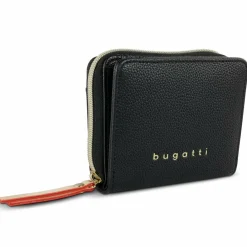 bugatti Damengeldbörsen Querformat<Ella Geldbörse 12 cm schwarz
