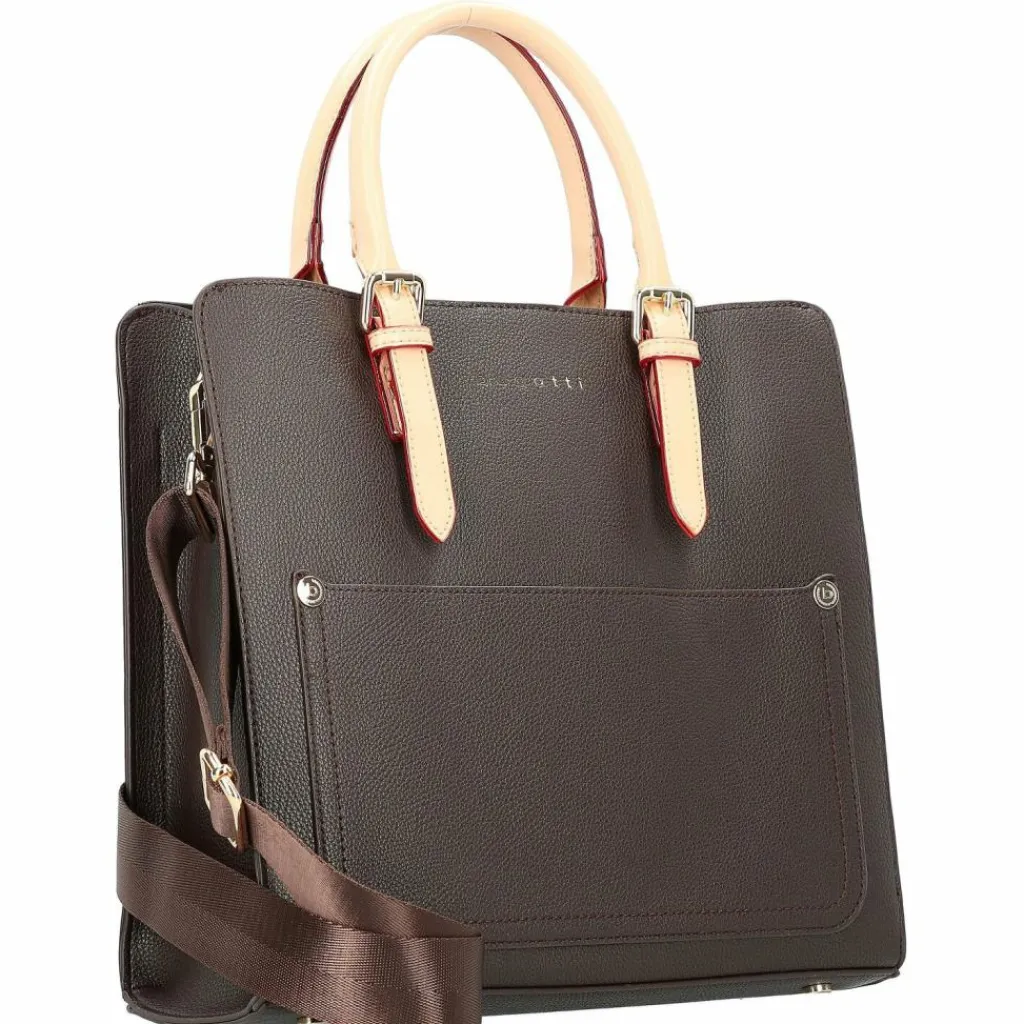 Discount bugatti Ella Handtasche 30 cm dunkelbraun