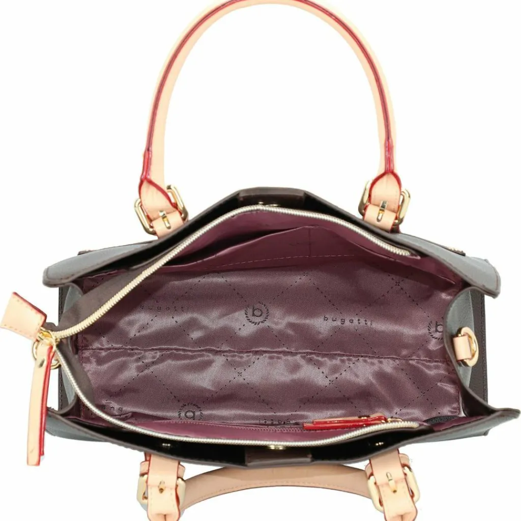 Discount bugatti Ella Handtasche 30 cm dunkelbraun
