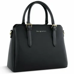 bugatti Schultertaschen<Ella Schultertasche M 30 cm schwarz