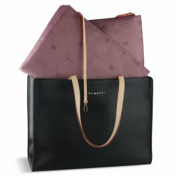 bugatti Shopper|Schultertaschen<Ella Shopper Tasche 40 cm Laptopfach schwarz