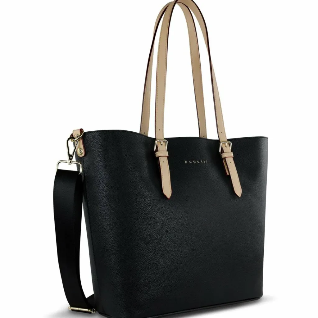 Outlet bugatti Ella Shopper Tasche 34 cm schwarz