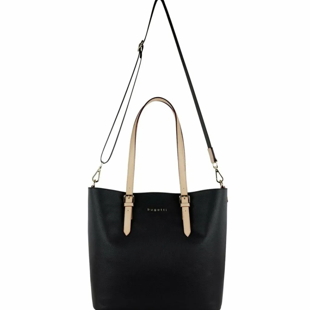 Outlet bugatti Ella Shopper Tasche 34 cm schwarz