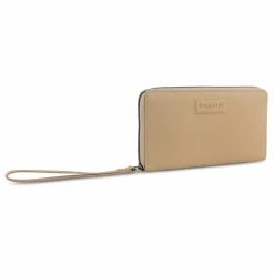 bugatti Damengeldbörsen Querformat<Elsa Geldbörse RFID Schutz Leder 19 cm sand