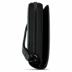 bugatti Damengeldbörsen Querformat<Elsa Geldbörse RFID Schutz Leder 15.5 cm schwarz