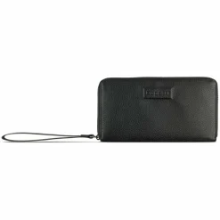Discount bugatti Elsa Geldbörse RFID Schutz Leder 19 cm schwarz