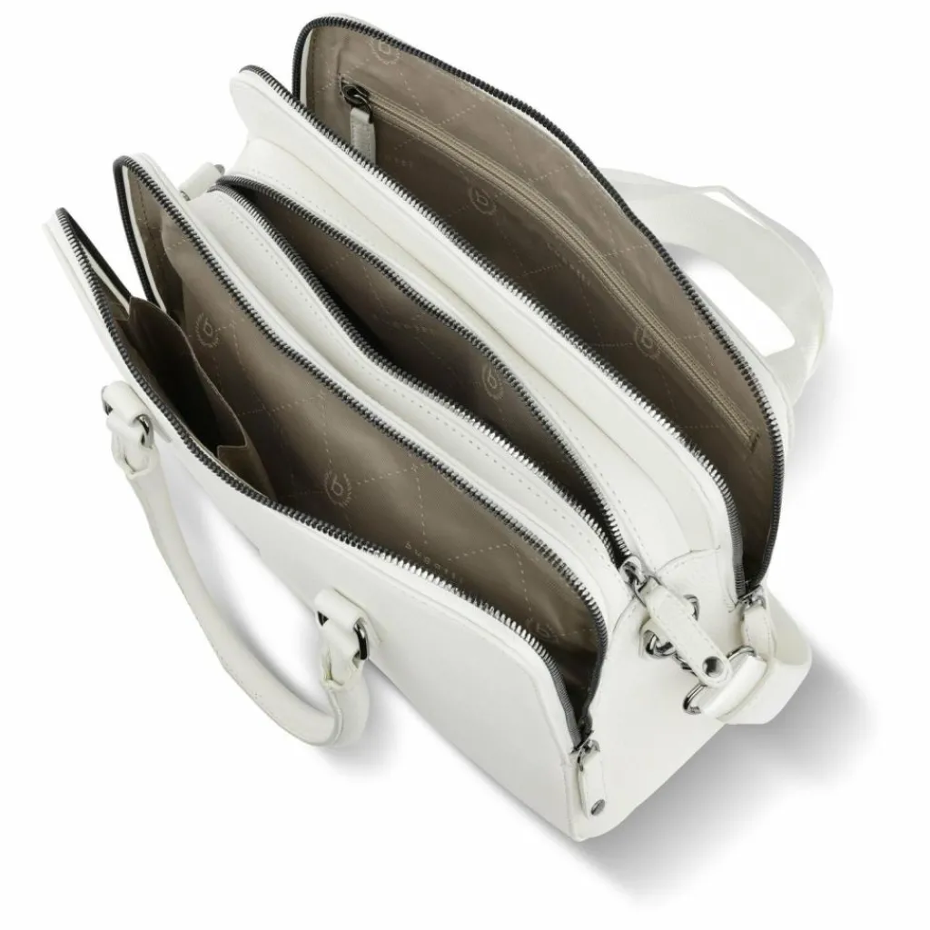 Discount bugatti Elsa Handtasche Leder 32 cm weiß