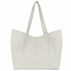 bugatti Elsa Schultertasche Leder 38 cm weiß