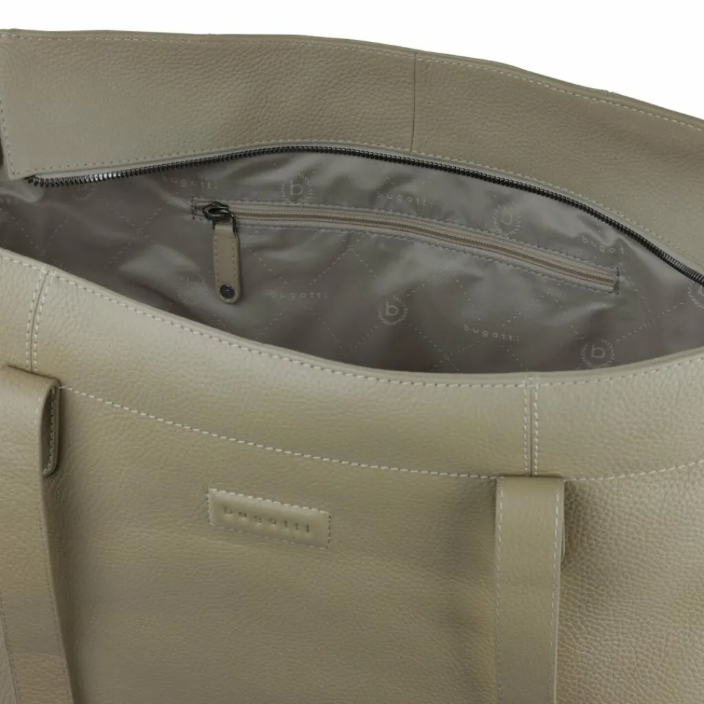 Discount bugatti Elsa Shopper Tasche Leder 42 cm sand