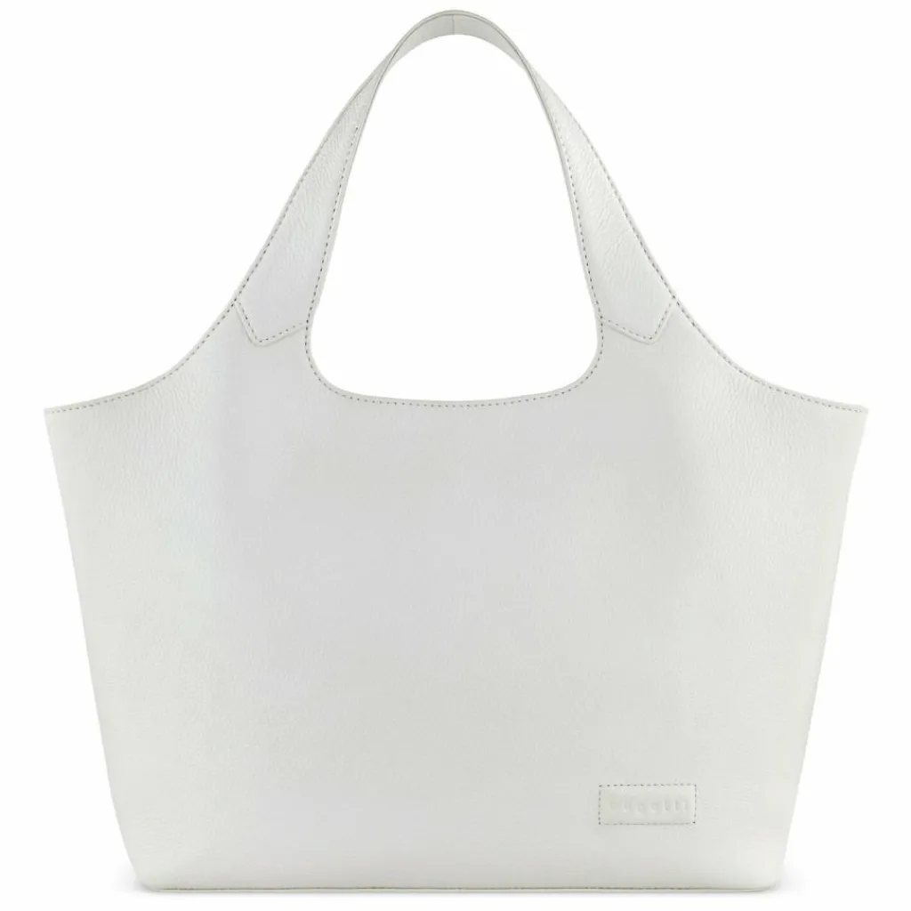Discount bugatti Elsa Shopper Tasche M Leder 42 cm weiß
