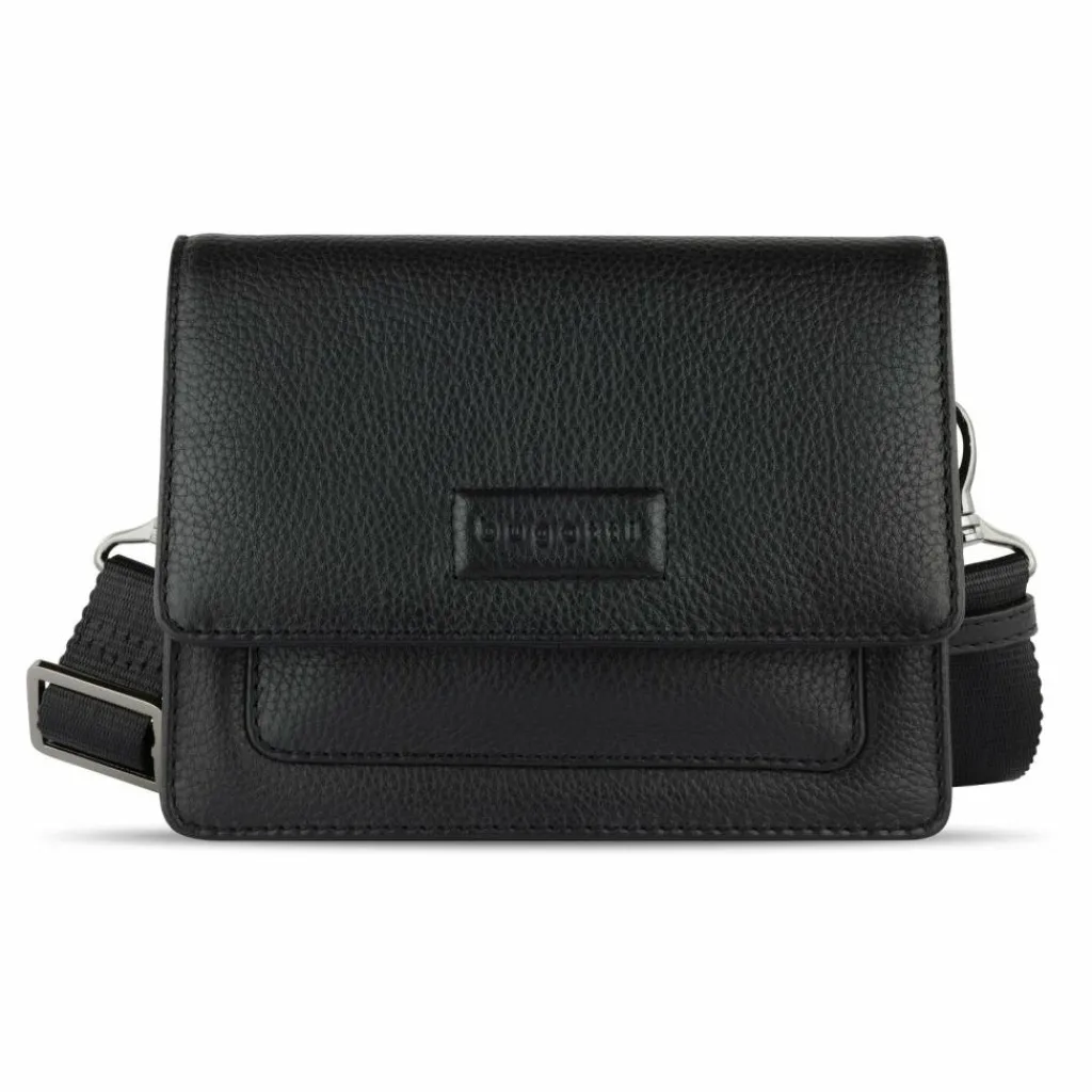 bugatti Umhängetaschen<Elsa Umhängetasche Leder 18.5 cm schwarz
