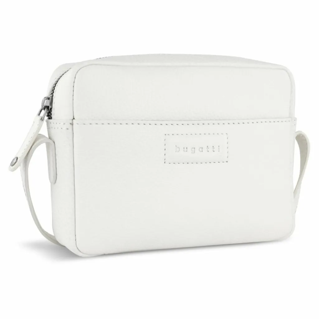 bugatti Umhängetaschen<Elsa Umhängetasche Leder 19 cm weiß