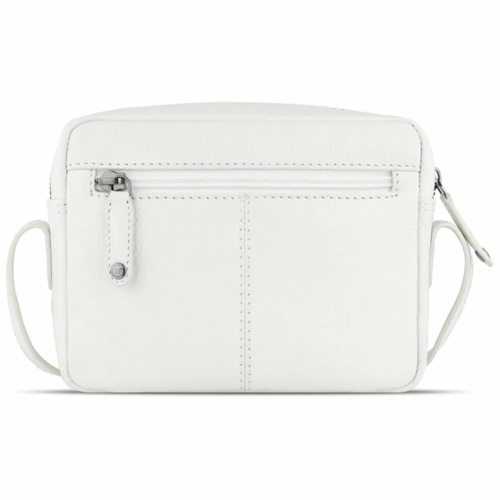 bugatti Umhängetaschen<Elsa Umhängetasche Leder 19 cm weiß