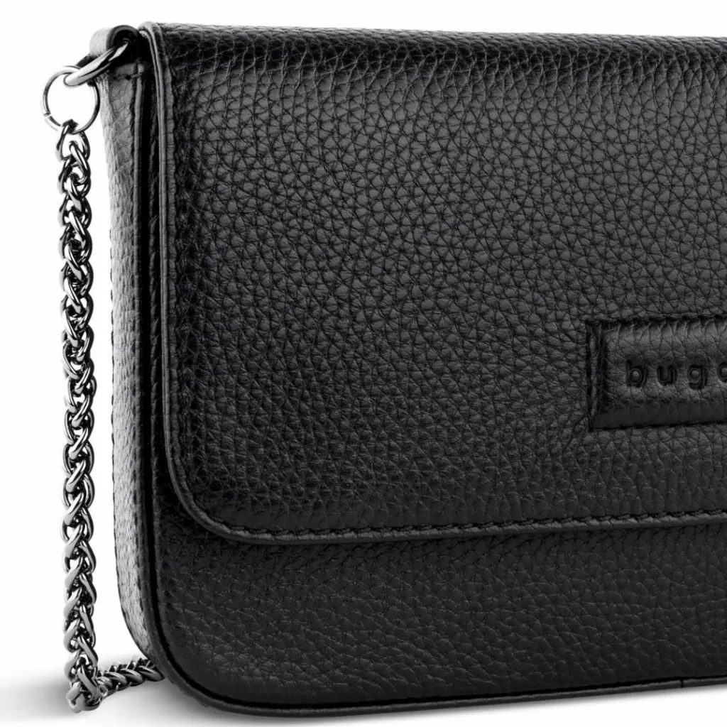 bugatti Umhängetaschen<Elsa Umhängetasche Leder 21.5 cm schwarz
