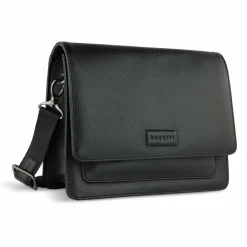 bugatti Umhängetaschen<Elsa Umhängetasche M Leder 25 cm schwarz