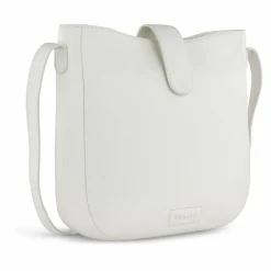 New bugatti Elsa Umhängetasche Leder 30 cm weiß