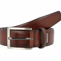 bugatti Herrengürtel<Gürtel Leder mittelbraun