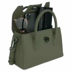 bugatti Schultertaschen<Ira Schultertasche S 26 cm olive