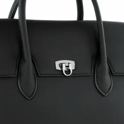 bugatti Schultertaschen<Iria Schultertasche L 36 cm schwarz