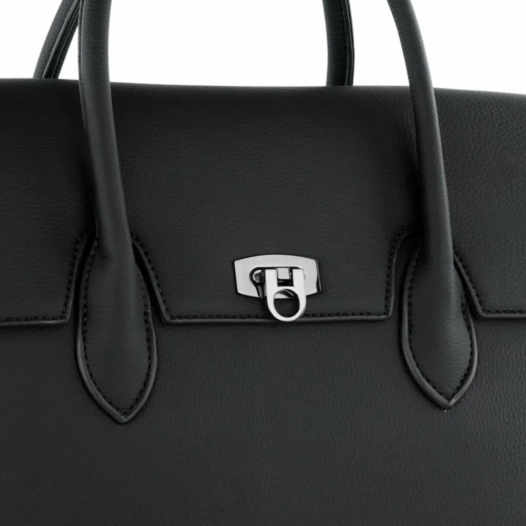 bugatti Schultertaschen<Iria Schultertasche L 36 cm schwarz