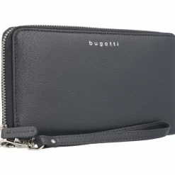 bugatti Lady Top Geldbörse Leder 19 cm dunkelblau