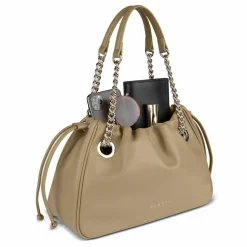 bugatti Schultertaschen<Leni Schultertasche 32 cm sand
