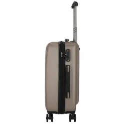 Discount bugatti Lima 2.0 4-Rollen Kabinentrolley 55 cm mit Doppelrollen bronze