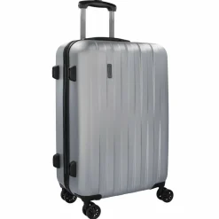Online bugatti Lima 2.0 4-Rollen Trolley 75 cm mit Doppelrollen silberfarben