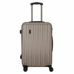 bugatti Hartgepäck|4-Rollen Koffer<Lima 2.0 4-Rollen Trolley 66 cm mit Doppelrollen bronze